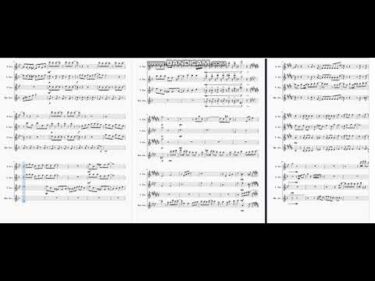 【上級サックス四重奏】Mela!-緑黄色社会【楽譜あり】