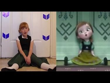 Do You Want To Build a Snowman? – Frozen Cover Little Anna In Real Life