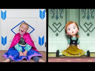 Do You Want to Build A Snowman? Frozen Song (Cover)! Elsa and Anna